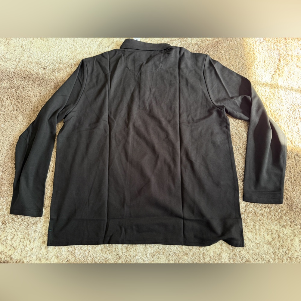 Poncho Vintage Vines Five O'Clock Long-Sleeve IslandZone® Polo - Picture 8 of 8